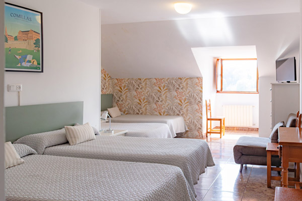 Hoteles Habitaciones Familiares cerca Comillas Cantabria